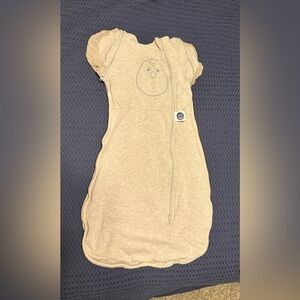 Nested Bean Zen One Weighted Tan Baby Sleep Sack